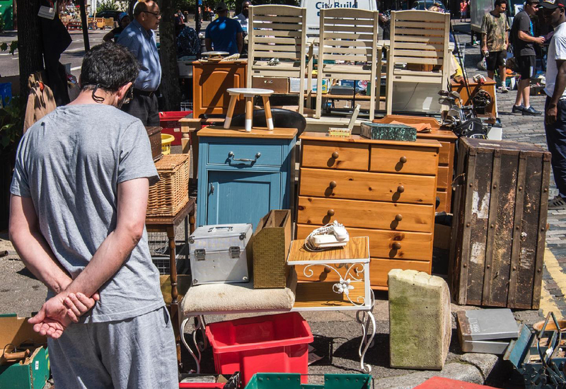 Portobello Road Market in Notting Hill / Рынок Портобелло в Ноттинг Хилл